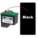 Refilling Lexmark 16 & 17 Black Cartridges