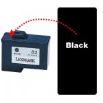 Refilling Lexmark 82 Black Cartridge