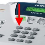 Number Pad MFC-8220