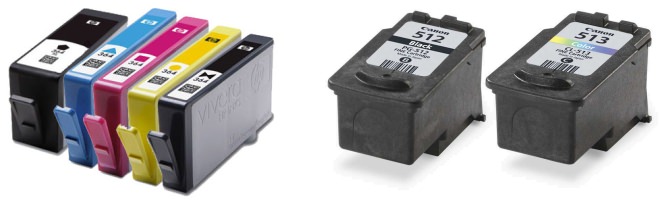 Types of cartridges