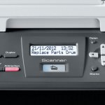 “Replace Drum” or “Replace Parts Drum” after changing a Brother DR3200 Drum Unit
