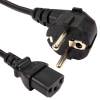 2 Pin Euro Plug to C13 Kettle Lead - 2 Metres