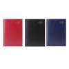 3083 A5 2027 Week to View Diary Blue/Black/Burgundy
