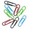33mm Large Plain Paperclips // multicoloured // Pack of 100