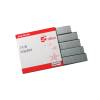 5 Star 26/6 Galvanised Wire Staples Pack of 1000 (937246)