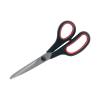 5 Star Premium Scissors Rubber Handles Straight Cut Black (909272)