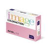 1 Ream of Mid Pink (Coral) Coloured A4 80gsm Copy Paper