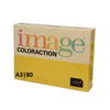 500 Sheets of Pale Deep Dark Yellow (Sevilla) Coloured A3 80gsm Copy Paper