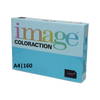 250 Sheets of Deep Turquoise (Lisbon) Coloured A4 160gsm Copy Paper