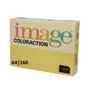 250 Sheets of Deep Yellow (Canary) Coloured A4 160gsm Copy Paper
