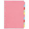 Divider With 10 Coloured Index Tabs for A4 Files and Folders