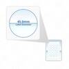 A4 Matt White Circular Self Adhesive Labels 24 Labels Per Page (100)