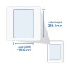 A4 Self Adhesive Address Labels 1 Label Per Page (100)