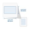 A4 Self Adhesive Address Labels 36 Labels Per Page (100)