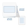 A4 Self Adhesive Address Labels 40Labels Per Page (100)