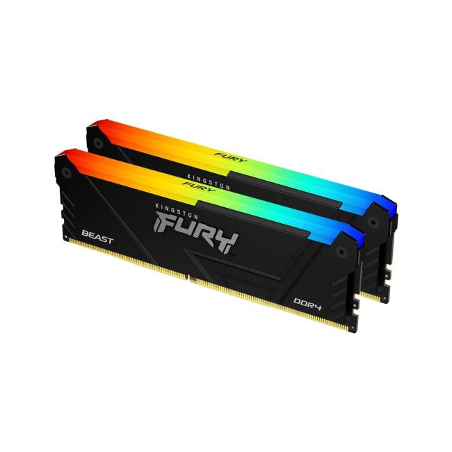 Kingston Fury Beast DDR4 16GB (2x 8GB) Memory Module 3200MT/s DIMM