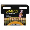 AAA Batteries Simply by Duracell 12 pack