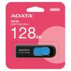 ADATA UV128 128GB USB Flash Drive 3.0 Black and Blue (AUV128-128G-RBE)
