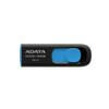 ADATA UV128 USB Flash Drive 64GB USB 3.2 Black and Blue (AUV128-64G-RBE)