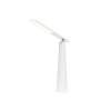 Alba LED Desk Lamp Wireless Rechargeable Via USB Port White (LEDTUBE BC)