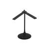 Alba Nomad Two Head LED Desk Lamp 6W with Rechargeable Battery Black (LEDTWIN N