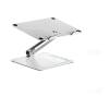 Alogic Elite Power Laptop Stand with Wireless Charger White