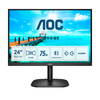 AOC 23.8\" LED display Full HD Black Monitor (B2 24B2XDAM)