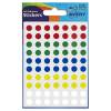 Avery 8mm Self Adhesive Assorted Colour Dot Labels/Stickers