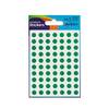Avery Coloured Label Round 8mm Diameter Green (Pack 10 x 560 Labels / 5600 label