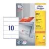 Avery White 105 x 57mm Self Adhesive Laser Multipurpose Labels