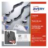 Avery 40x1cm Lanyard with 60cm Reel - 10 Pack (4830)