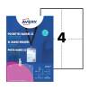 Avery White A6 Badge Holders with Lanyards and Printable Inserts- 10 Pack