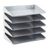 Avery 5-Tier Letter Rack, Grey - Metal