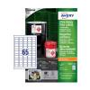 Avery White 38 x 21 mm Self Adhesive Laser and Inkjet Ultra Heravy Duty Labels