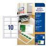 Avery White 85 x 54 mm Business Cards - 10 Per Page - 10 Sheets