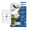 Avery White 85 x 54 mm Double-Sided Business Cards for Inkjet Printers