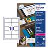 Avery Business Cards Double Sided 10 Per Sheet 270gsm Satin (25 sheets / 250 car