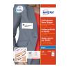 Avery White 80 x 50 mm Self Adhesive Inkjet Name Badge Labels