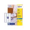 Avery Inkjet Address Label 63.5x46.6mm 18 Per A4 Sheet White 100 sheets (Pack 18