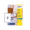 Avery Inkjet Address Label 200x143.5mm 2 Per A4 Sheet White (Pack 50 Labels) J81