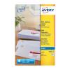 Avery White 38.1 x 21.2 mm Self Adhesive Inkjet* Mini Address Labels