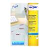 Avery White 45.7 x 25.4 mm Self Adhesive Inkjet Mini Organising Labels