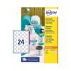 Avery White 37 mm Self Adhesive Laser & Inkjet Removeable Round Product Labels