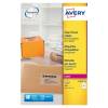 Avery Clear/Transparent 99.1 x 67.7 mm Self Adhesive Laser Parcel Labels - 8 Per