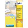 Avery White 46 x 11.1 mm Self Adhesive Laser Mini Multipurpose Labels - 84 Per P