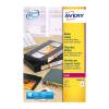Avery White 70 x 52 mm Self Adhesive Laser Media Labels - 10 Per Page - 10 Sheet