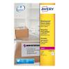 Avery White 99.1 x 67.7 mm Self Adhesive Laser Waterproof Parcel Labels
