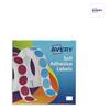Avery Labels in Dispenser Rectangular 12x18mm White (Pack 2000 Labels) 24-415