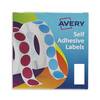 Avery Labels in Dispenser Rectangular 25x50mm White (Pack 400 Labels) 24-426