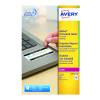Avery Laser NoPeel Anti-Tamper Permanent Label 45.7x25mm 40 Per A4 Sheet White (